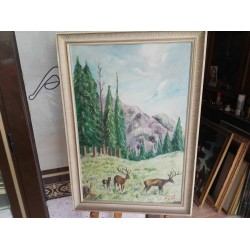 Средна картини масло на платно Испания - 3680 - КА50